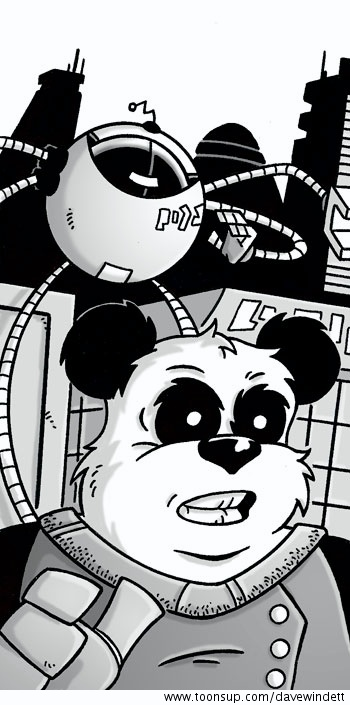 Illustration: Robot and Panda 1