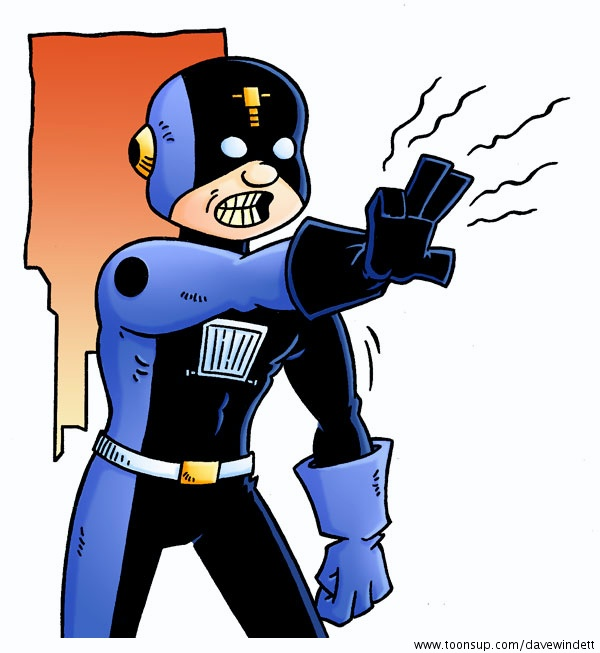 Cartoon: The Blue Radiator 1