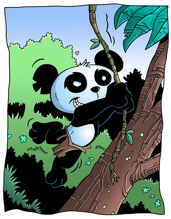 Illustration: Pan-Darr of the Jungle 1