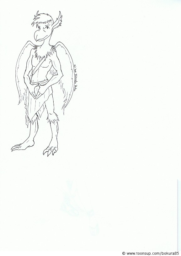 Illustration: humanbird 1