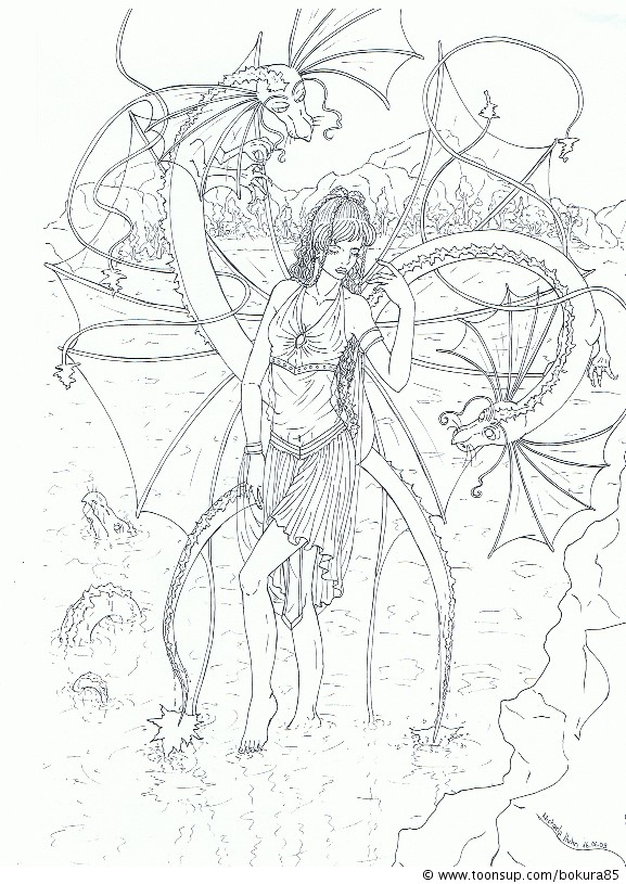 Illustration: Wasserlady 1