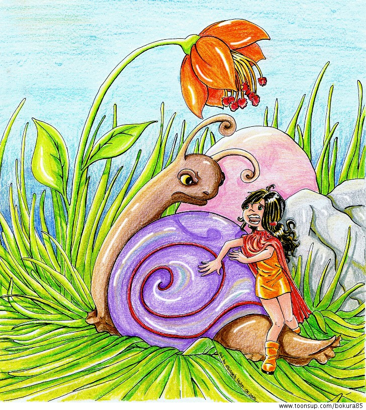 Illustration: Los! Los! Wo bleibt die Schneckenpower ;) 2