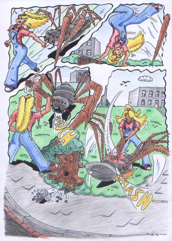 Comic: Die Mosterspinne 1
