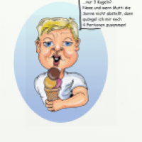 zu heiß...