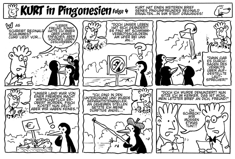 Comic: Kurt in Pingonesien Folge 4 1