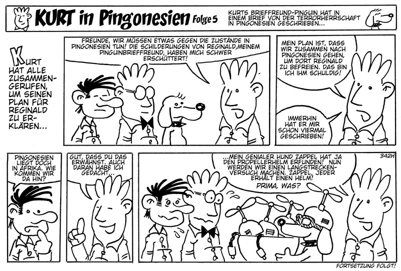 Comic: Kurt in Pingonesien Folge 5 1