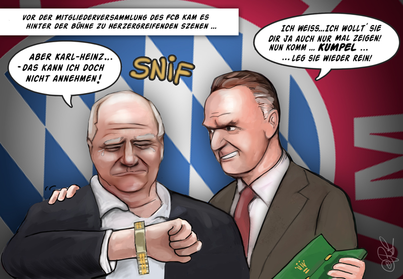 Caricature: So feiern die Bayern 1