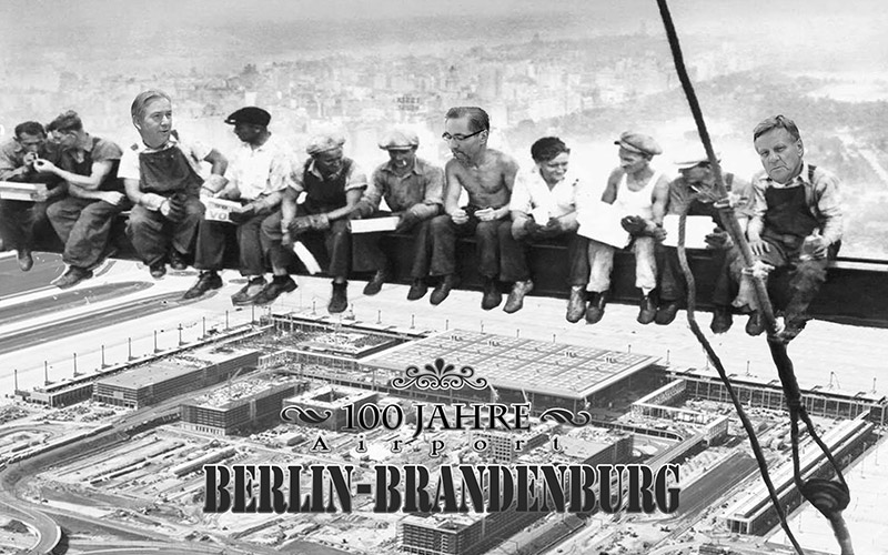 Anderes: Karte-100 Jahre Airport Berlin-Brandenburg 1