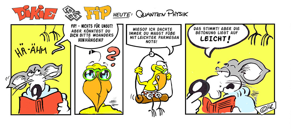 Comic: Quantenphysik 1