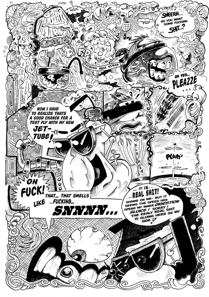 Comic: Sneetch & Fip Fucking Shit Strip 1