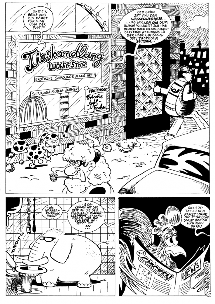 Comic: Das Paket 1
