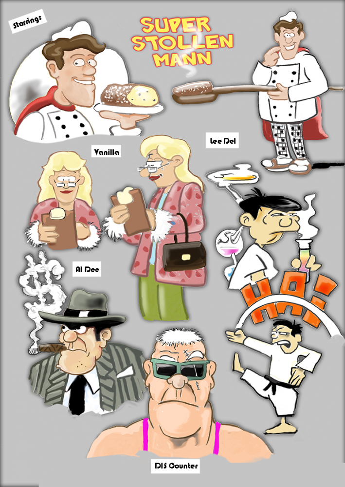 Comic: Der Superstollenmann rettet die Weihnacht 2