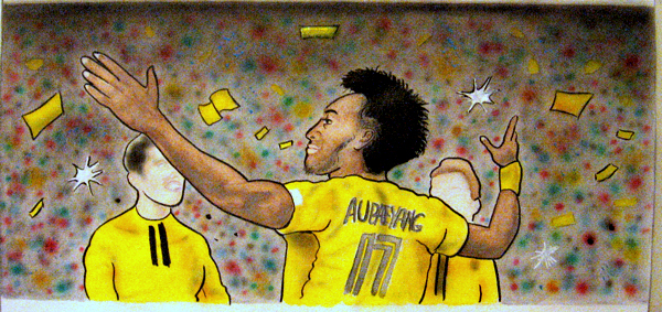 Illustration: Entwurf-Aubameyang 1
