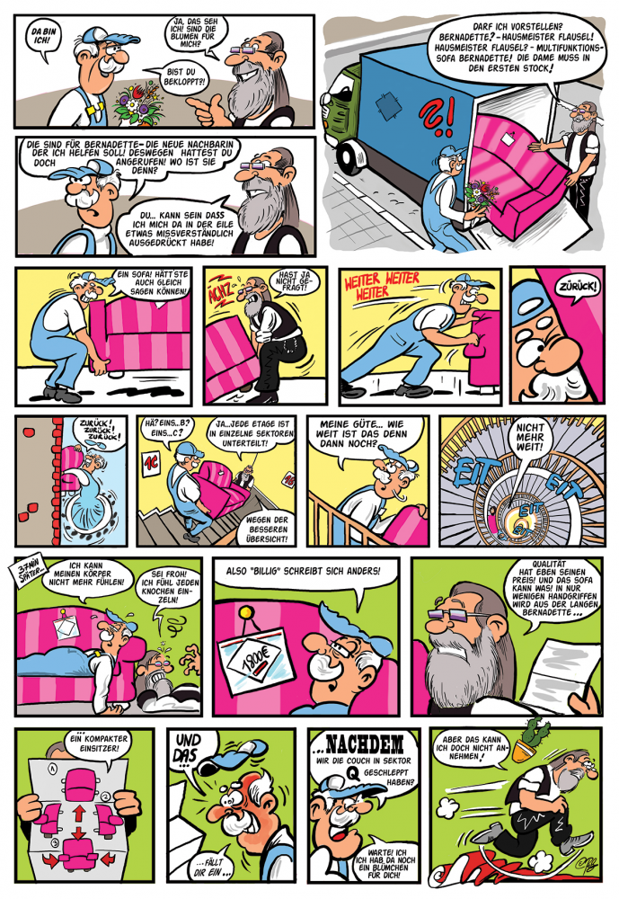 Comic: Flausel #4 1