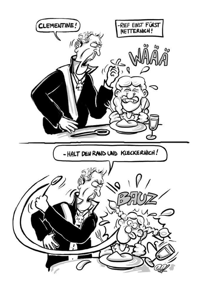 Comic: Adel verdichtet 1
