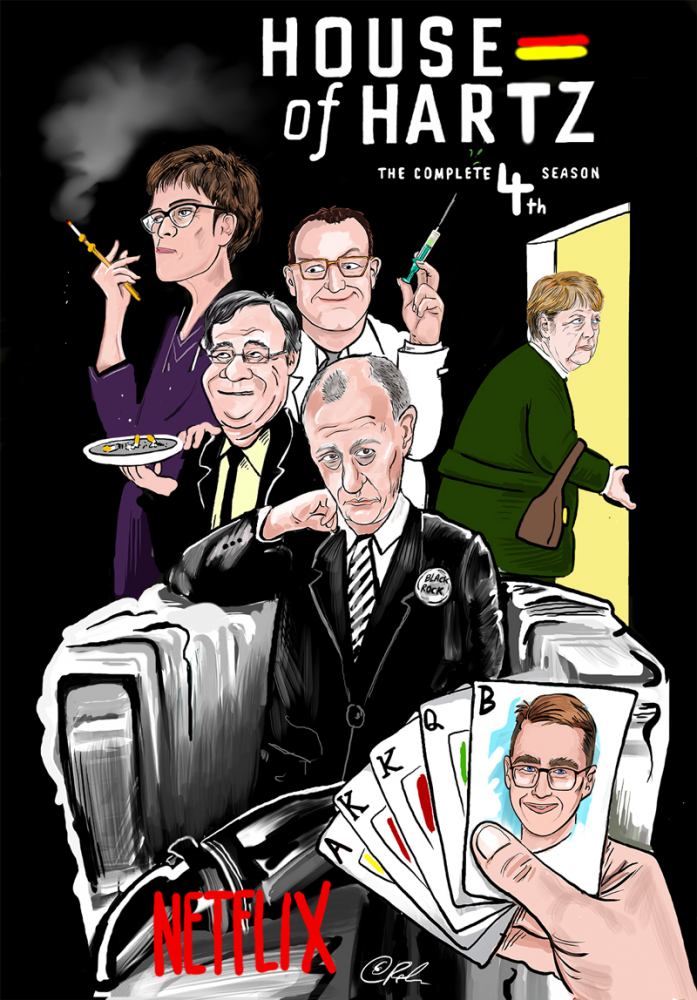 Caricature: House of Hartz 1
