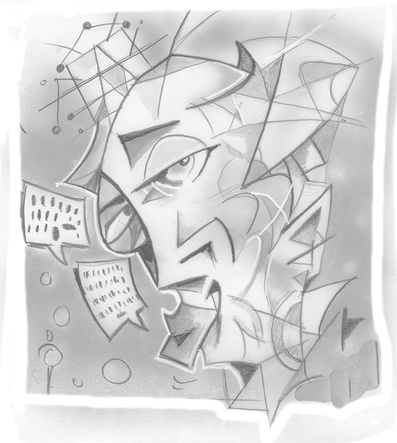 Illustration: scribbles 1