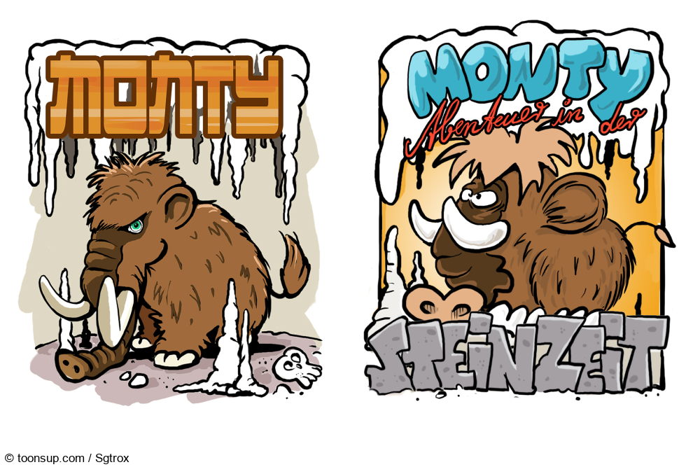 Cartoon: Monty 1