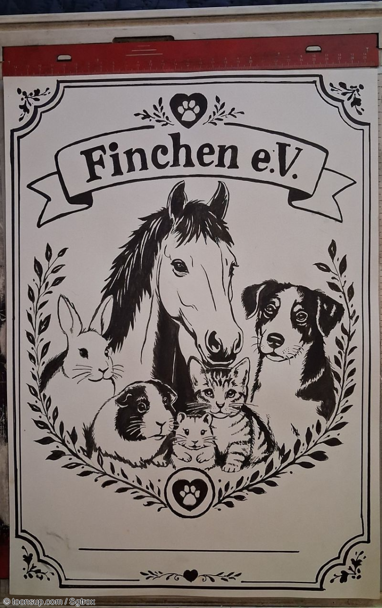 Illustration: Illu für einen Tierschutzverein 3