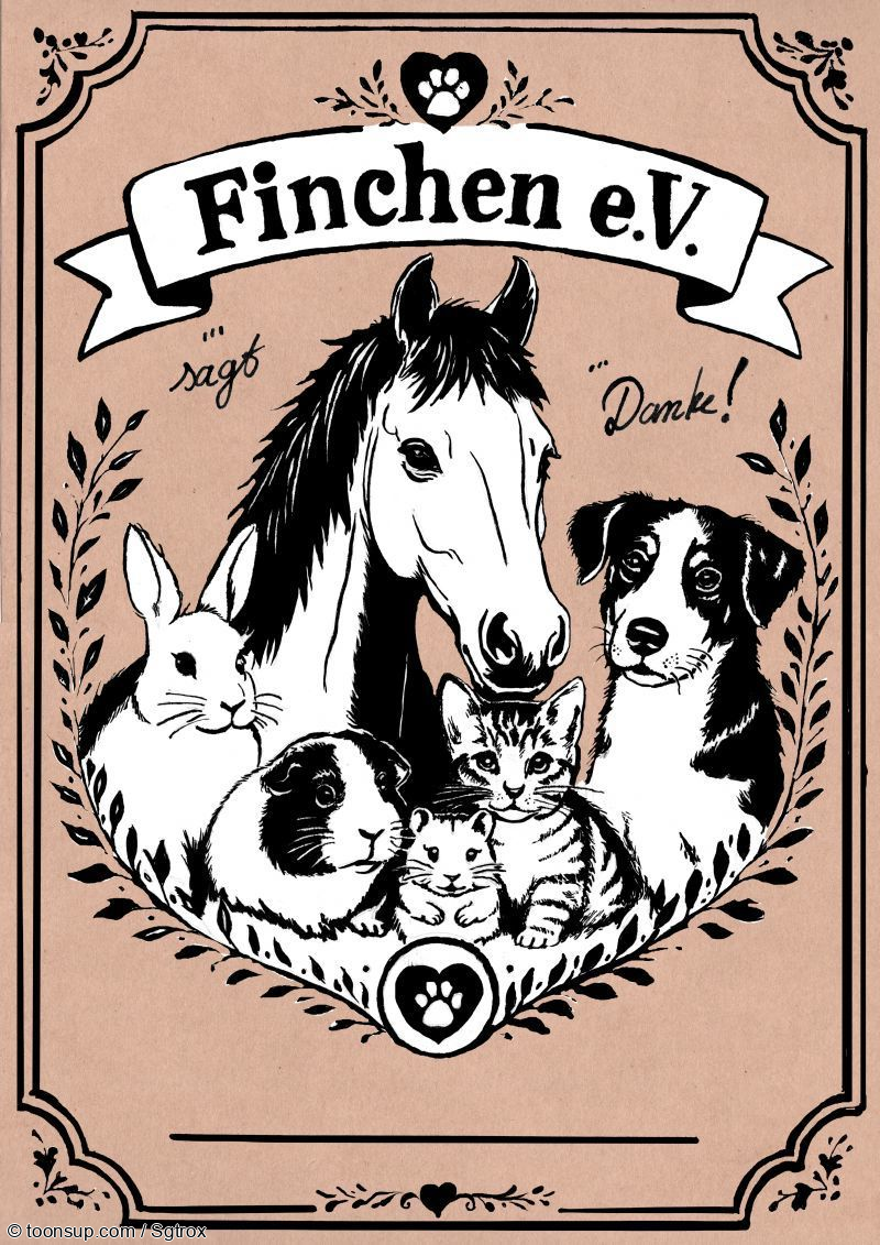 Illustration: Illu für einen Tierschutzverein 4