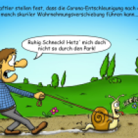 Schnecki im Park