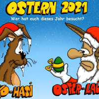 Cartoon: Osterlausi 1