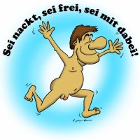 Sei nackt, sei frei, sei mit dabei!