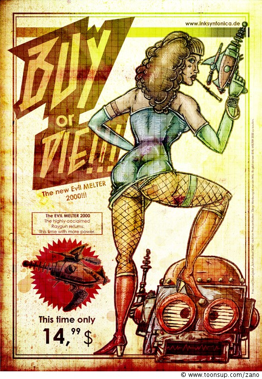 Illustration: Spaceblaster-Wettrüsten 1: Evil Melter 2000 1