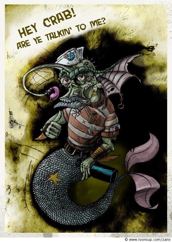 Illustration: Drunken Seabeast 1