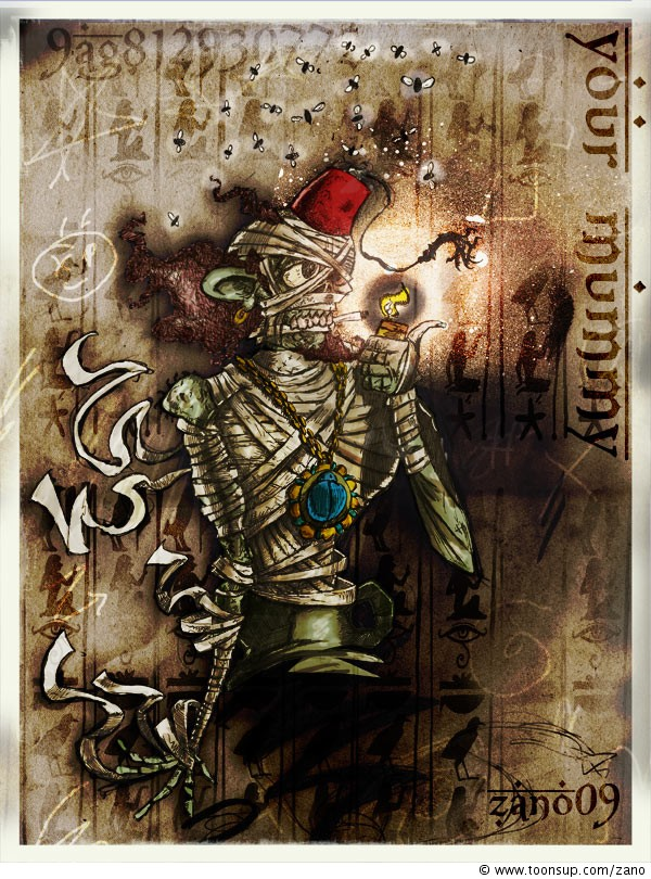 Illustration: Smokin' Mummy 1