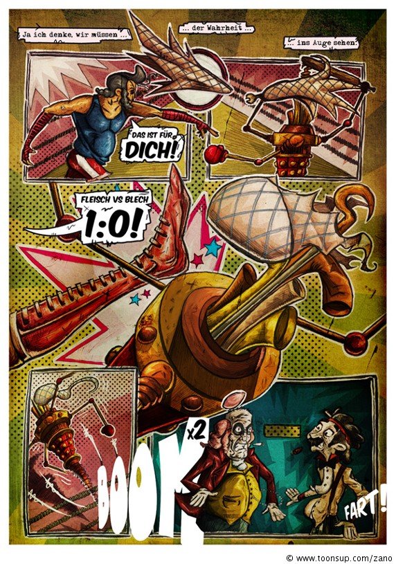 Comic: Der Appetit des Löwen 7 1