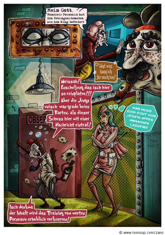 Comic: Der Appetit des Löwen 8 1