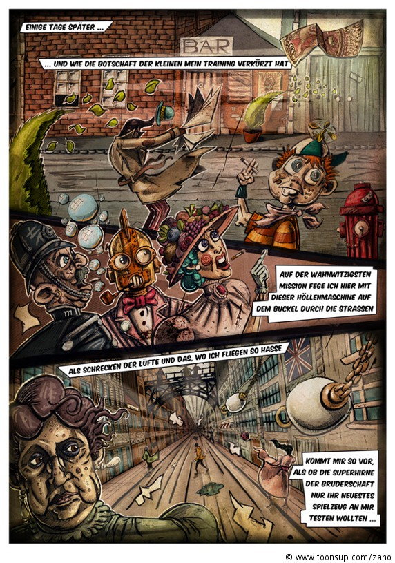Comic: Der Appetit des Löwen 9 1