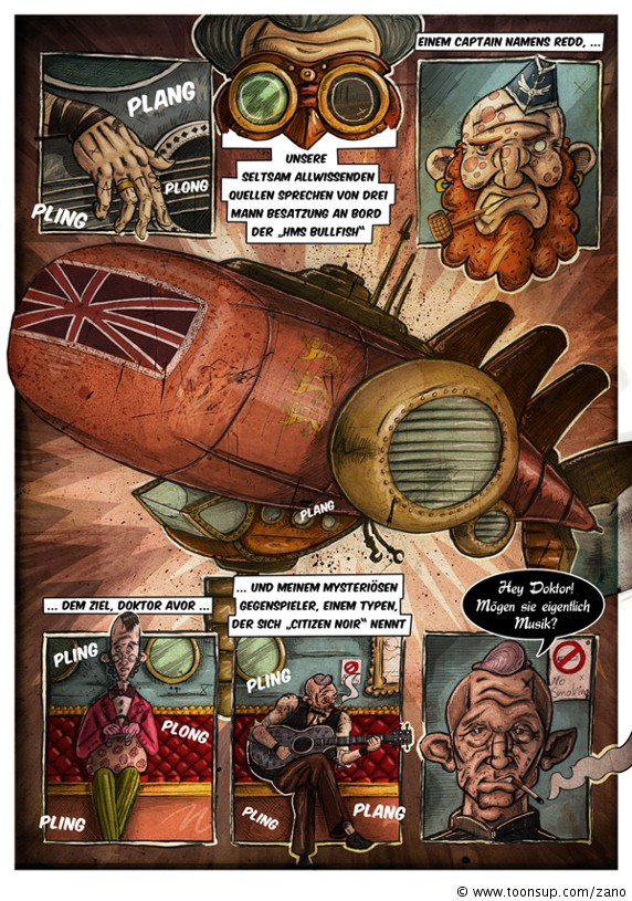 Comic: Der Appetit des Löwen 11 1