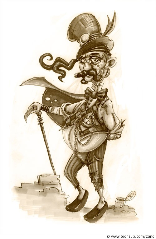 Illustration: Unusual Gentleman 1