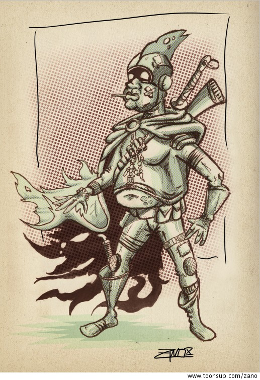 Concept Art / Character Design: last mask 1