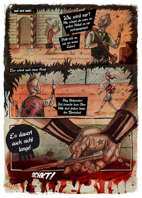 Cartoon: Porneaux P 42 Striptease 7