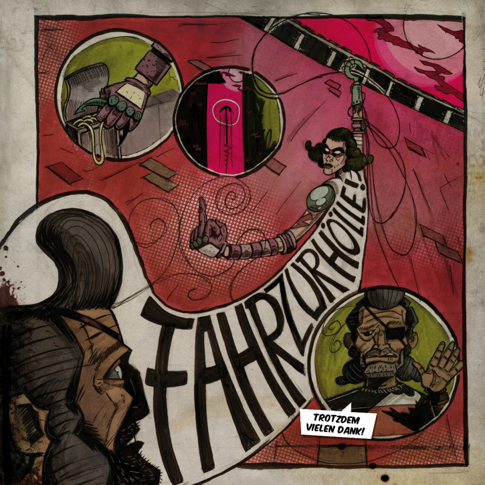 Comic: Jean-Paul Porneaux und das blutrote Vinyl Ende Track 3 7
