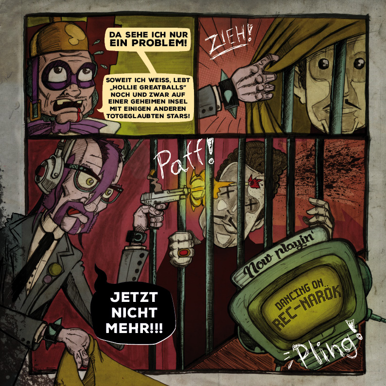 Comic: Jean-Paul Porneaux und das blutrote Vinyl 5 18