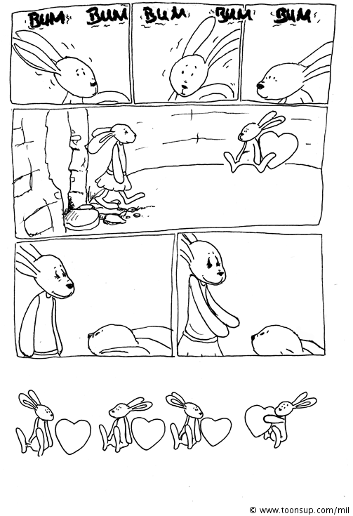 Comic: Hase und Herz 3