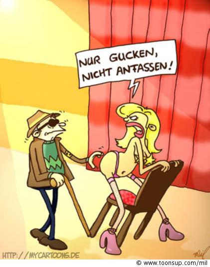 Cartoon: Nur Gucken ! 1