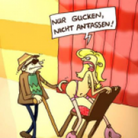 Nur Gucken !
