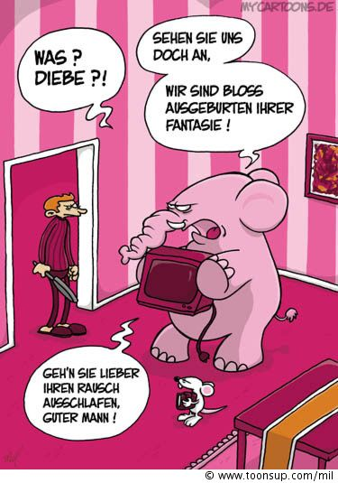 Cartoon: Trickdiebe 1