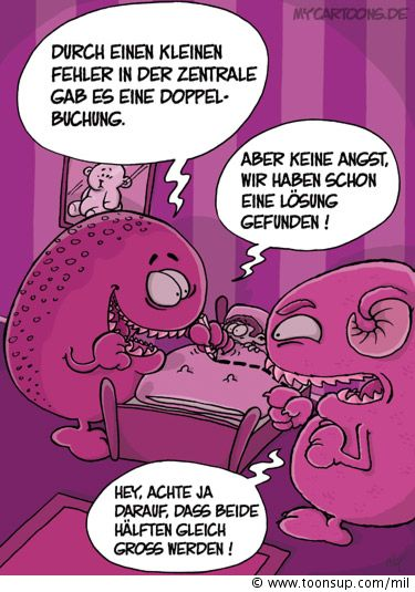 Cartoon: Monsterdoppel 1