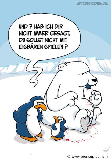 Cartoon: Falscher Umgang 1