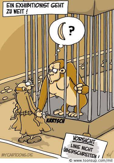 Cartoon: Exhibitionist 1