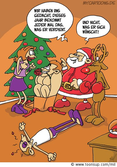 Cartoon: Weihnachtsgeschenke 1