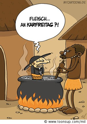 Cartoon: Karfreitag 1