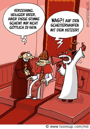 Cartoon: Schlechter Berater 1