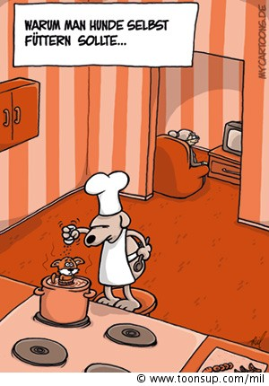 Cartoon: Hundefutter 1